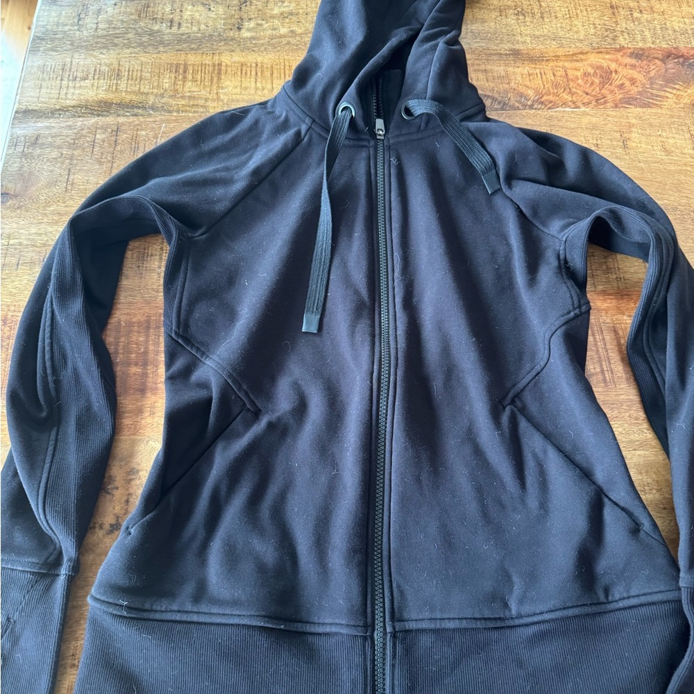 NWOT Athleta Black Zip-Up hoodie